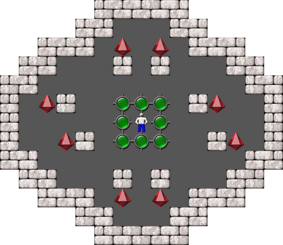 Sokoban Brian Kents Sokoban2Ks Sokoban2K level 4